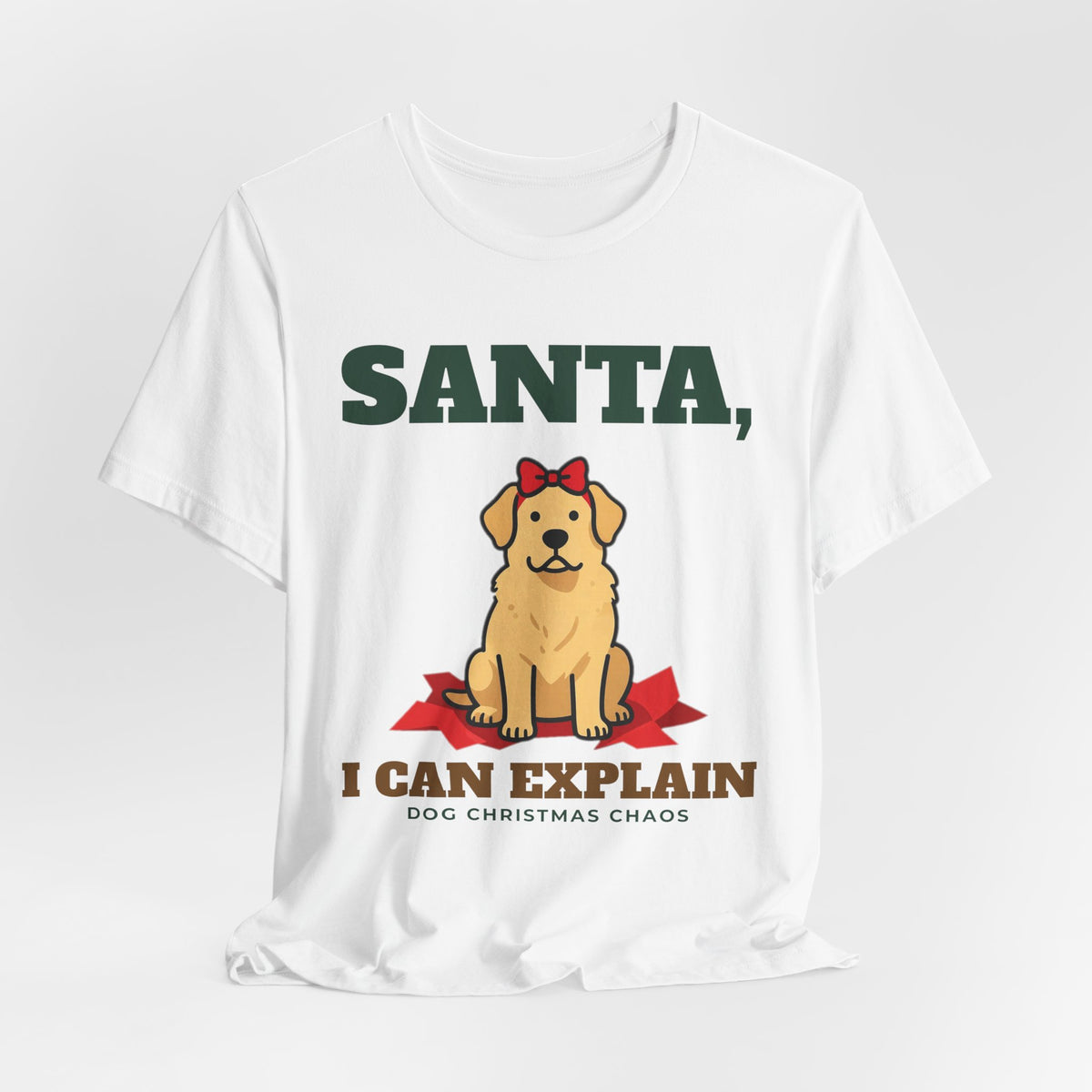 Santa, I Can Explain Dog Christmas Tee