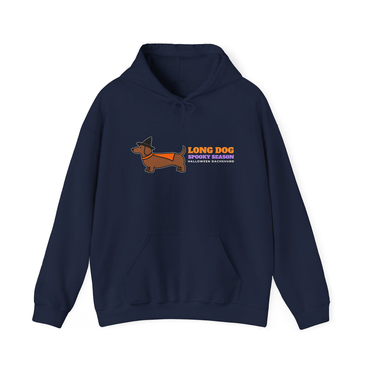 Dachshund Halloween Hoodie - Long Dog Spooky Season | Dachshund Hoodie