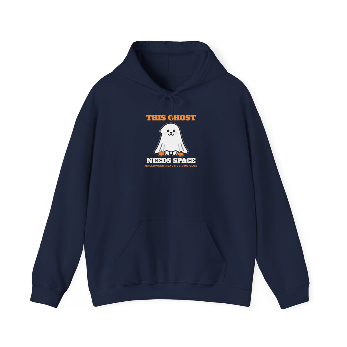 Halloween Dog Hoodie - This Ghost Needs Space | Reactive Dog Gift