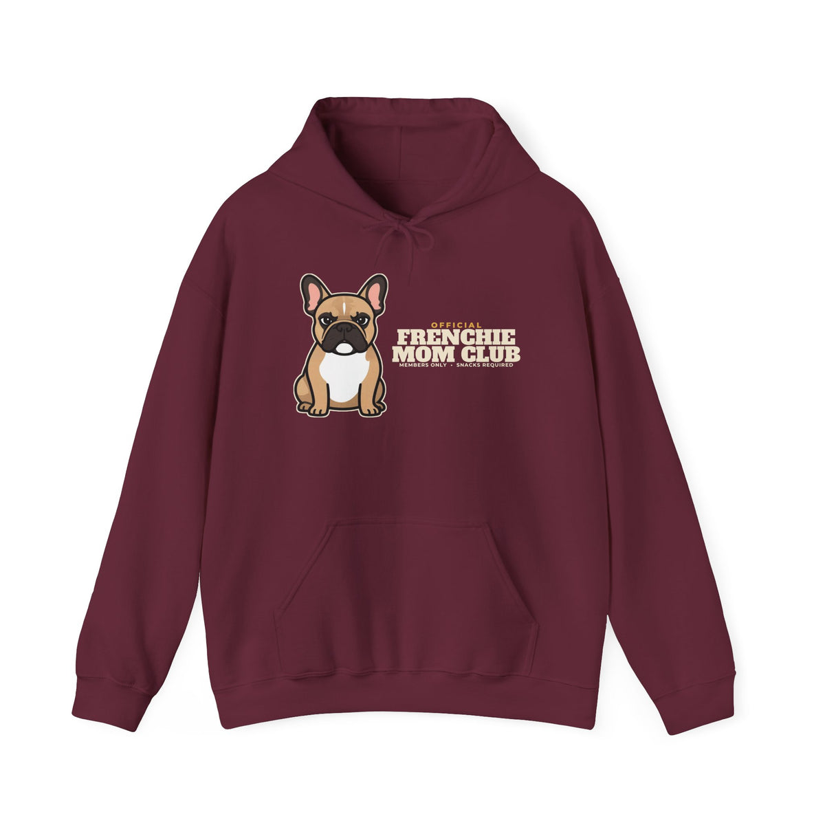Official French Bulldog Mom Club Hoodie | French Bulldog Mom Gift