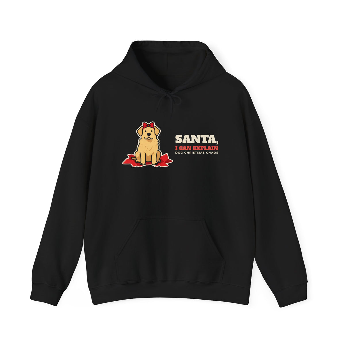 Santa, I Can Explain Dog Christmas Hoodie