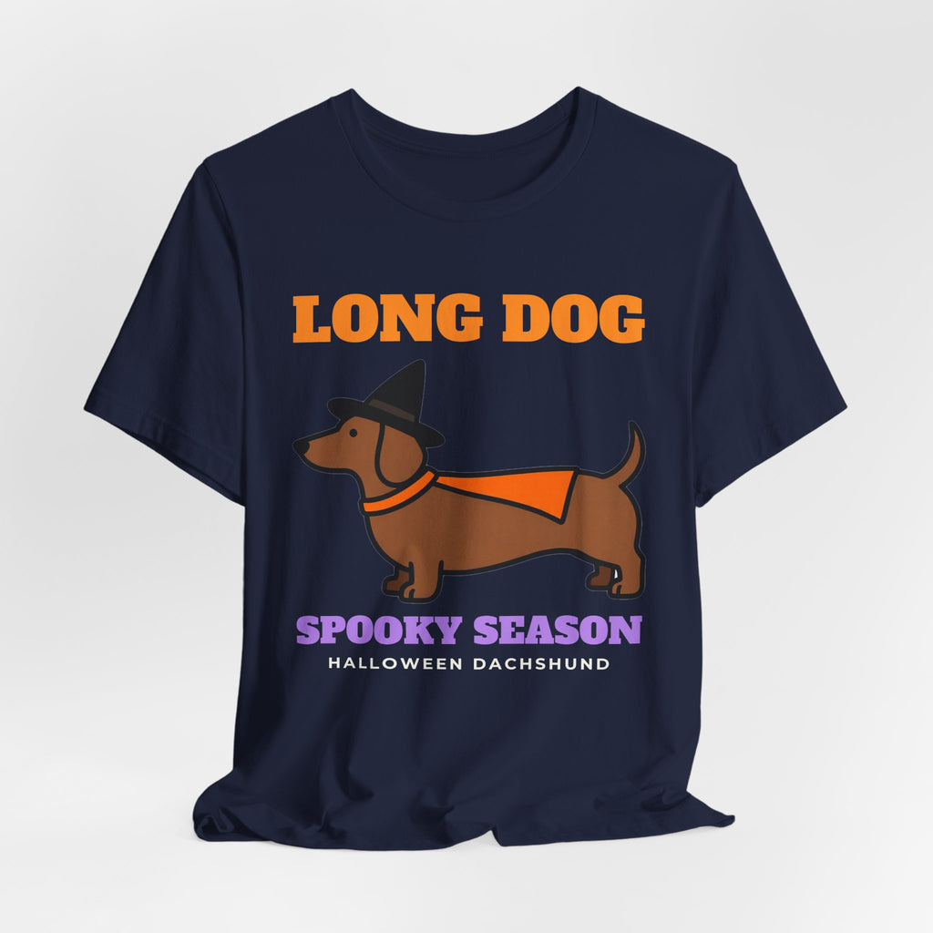 Dachshund Halloween Shirt - Long Dog Spooky Season Tee | Doxie Mom Gift