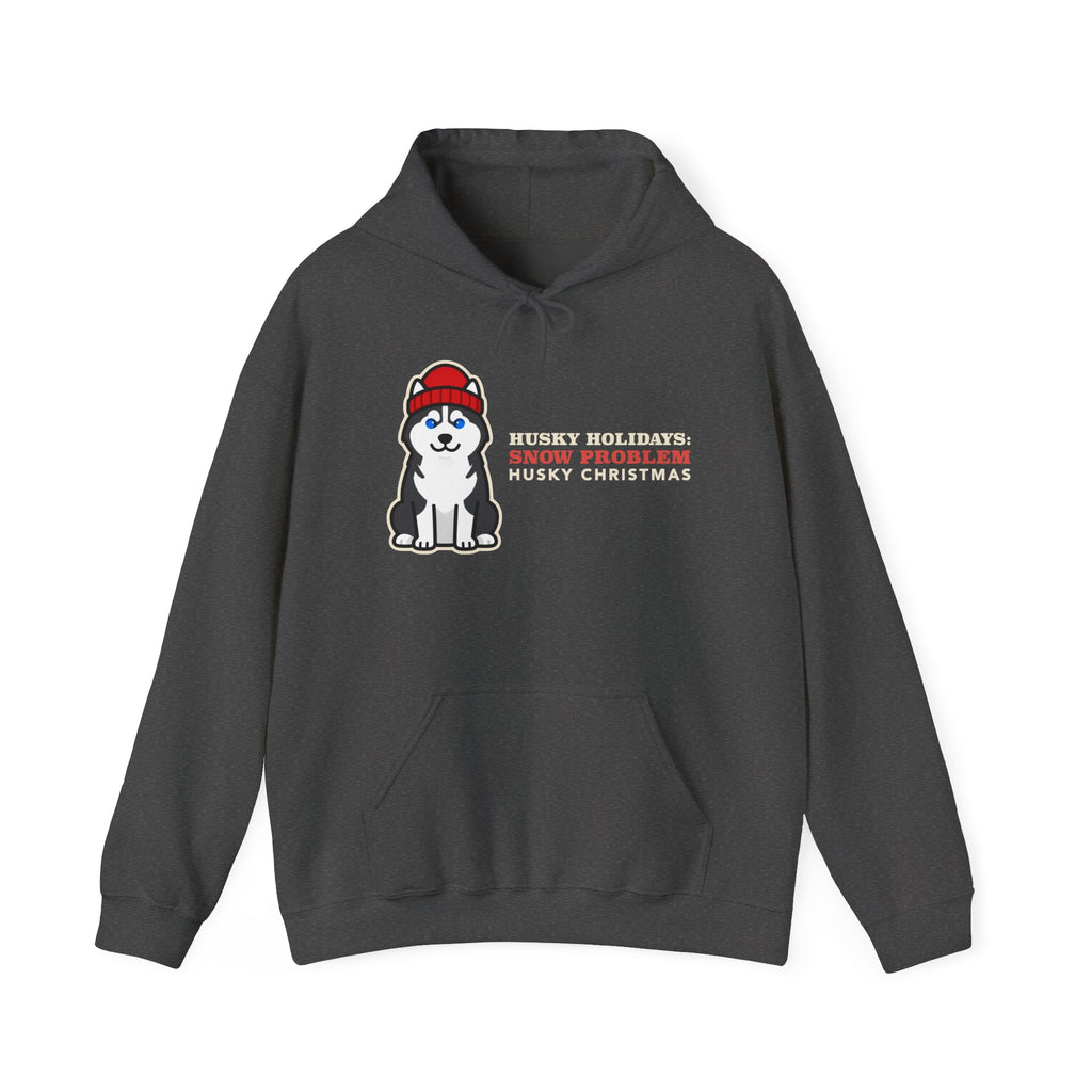 Husky Christmas Hoodie | Siberian Husky Snow Problem Christmas Sweatshirt | Husky Mom Dog Christmas Gift