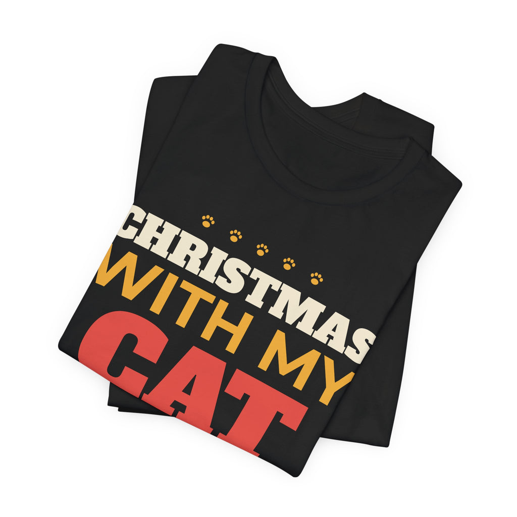 Christmas With My Cat Tee