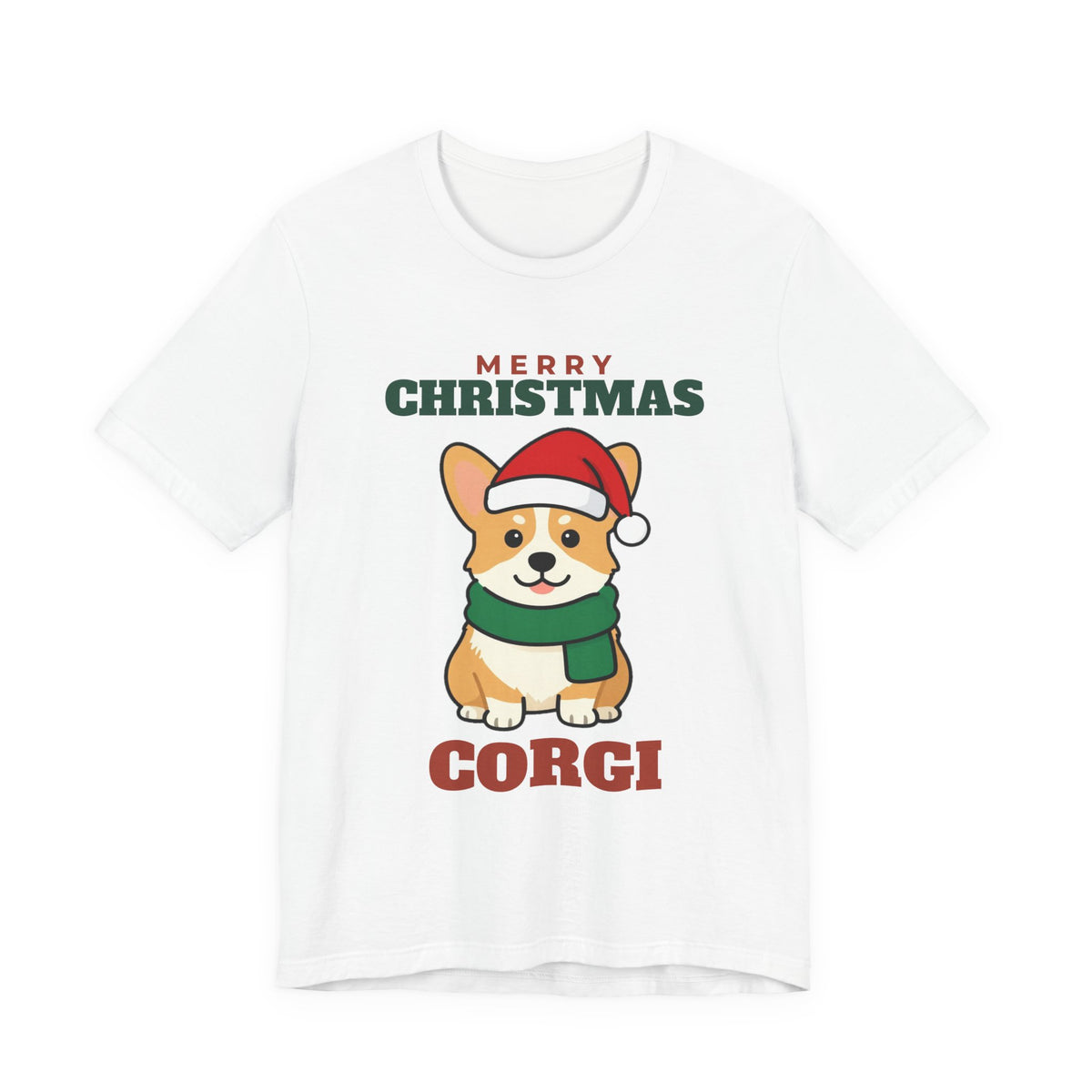 Christmas Corgi Tee | Merry Christmas Corgi Gift