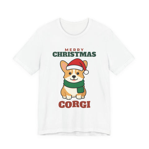 Christmas Corgi Tee | Merry Christmas Corgi Gift