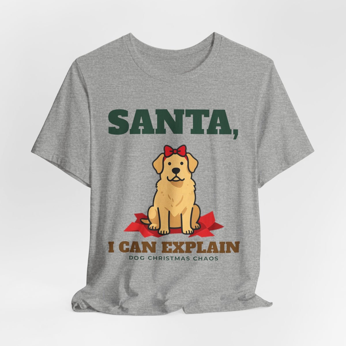 Santa, I Can Explain Dog Christmas Tee