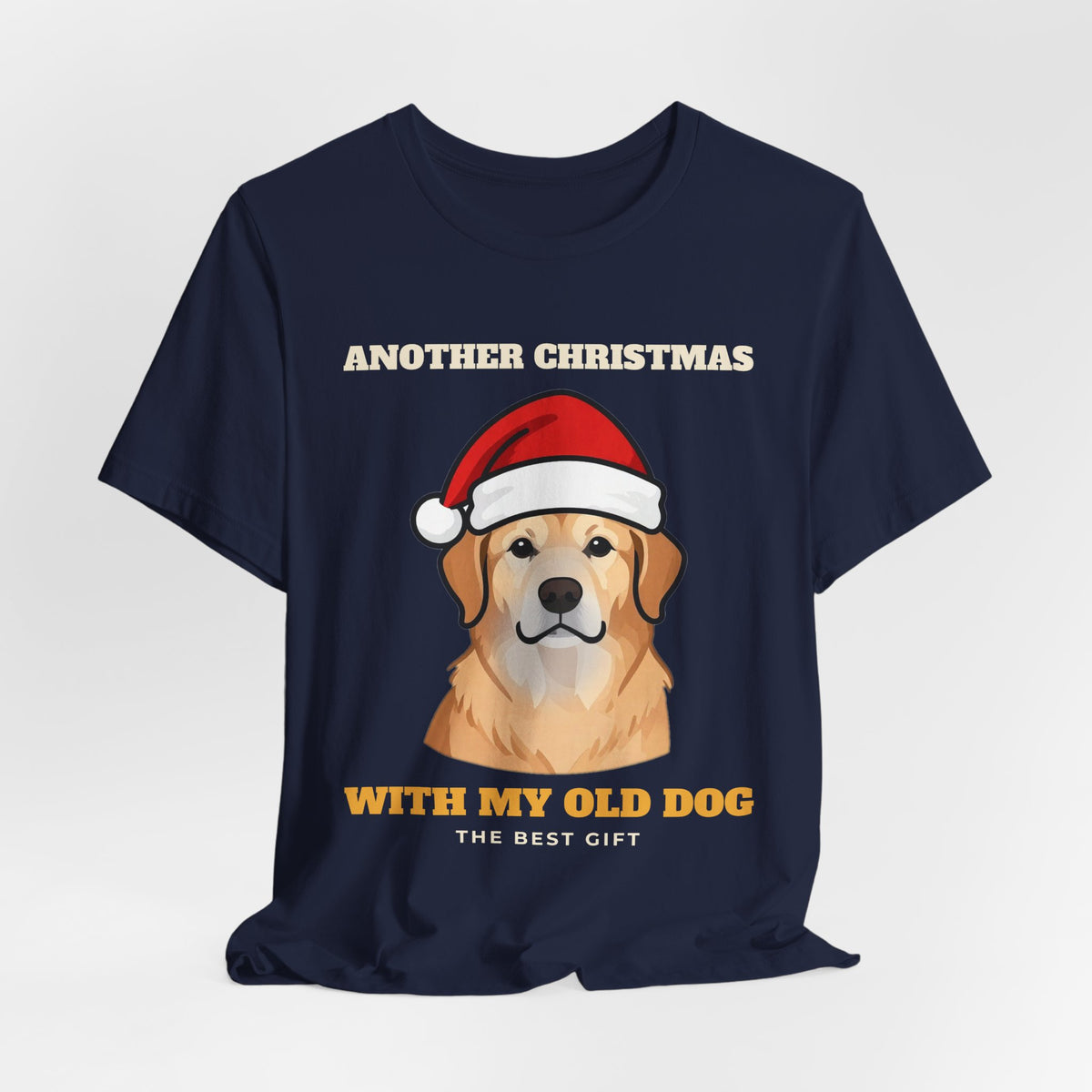 Senior Dog Christmas Shirt - Another Christmas With My Old Dog Tee | Dog Mom Christmas Gift