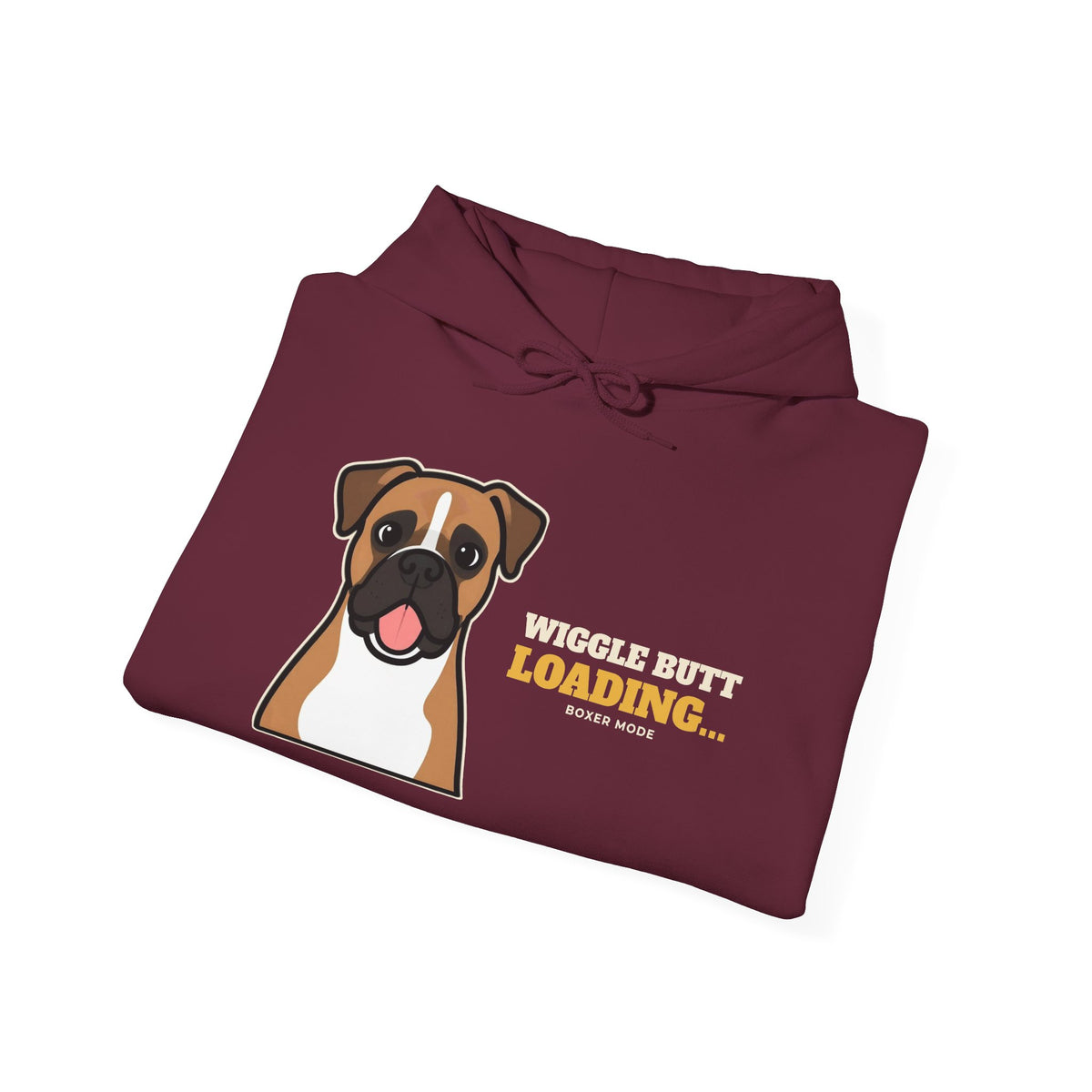 Wiggle Butt Loading Boxer Hoodie | Boxer Gift