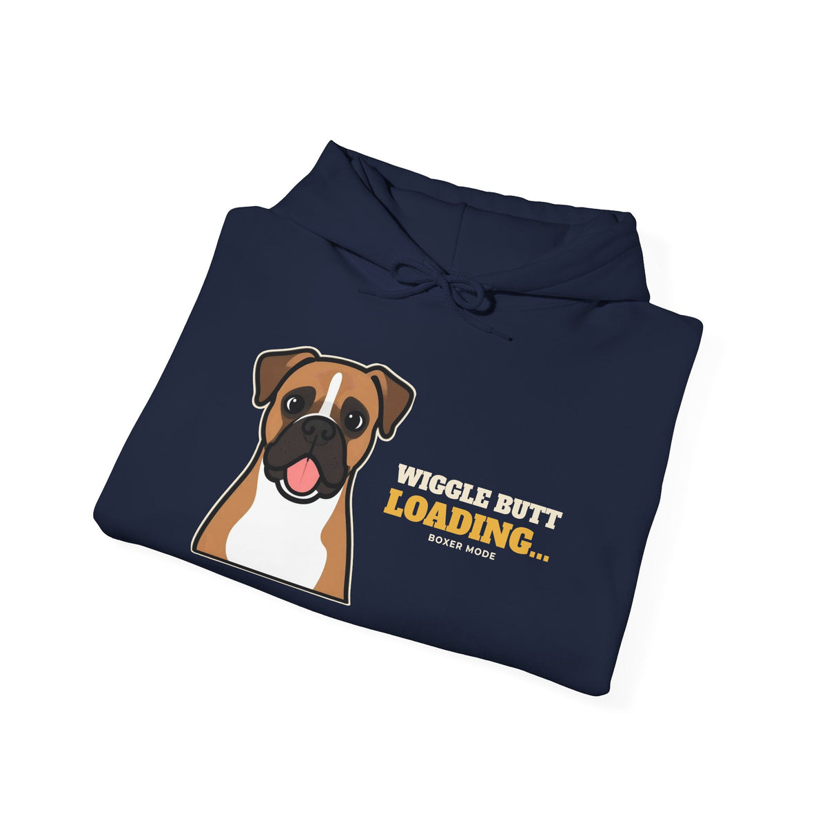 Wiggle Butt Loading Boxer Hoodie | Boxer Gift