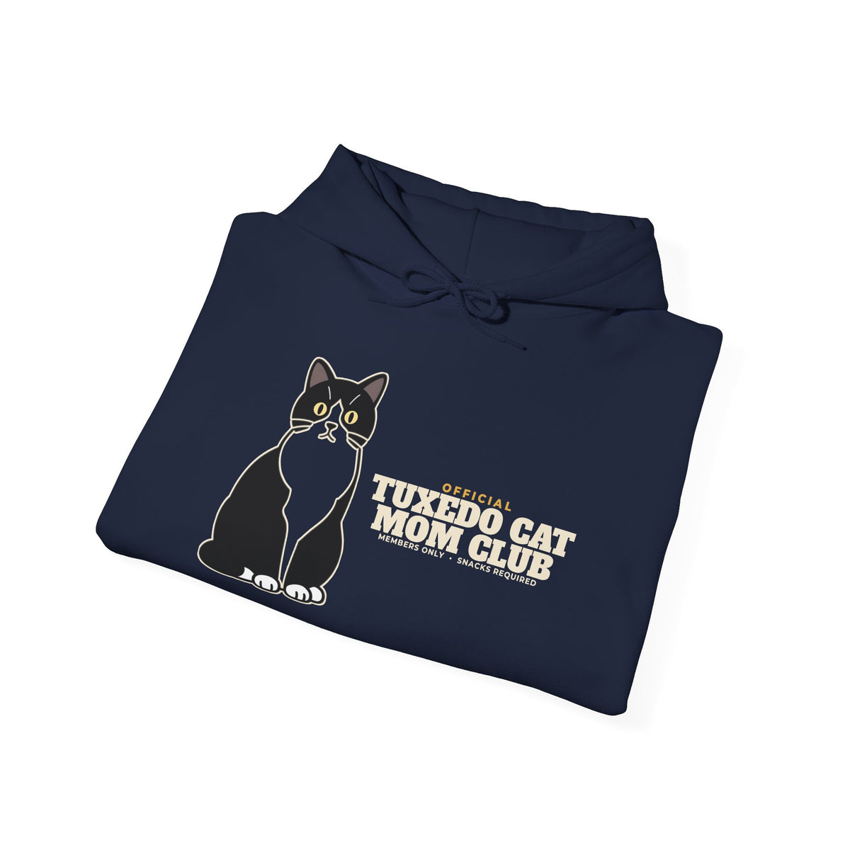Official Tuxedo Cat Mom Club Hoodie | Tuxedo Cat Mom Gift
