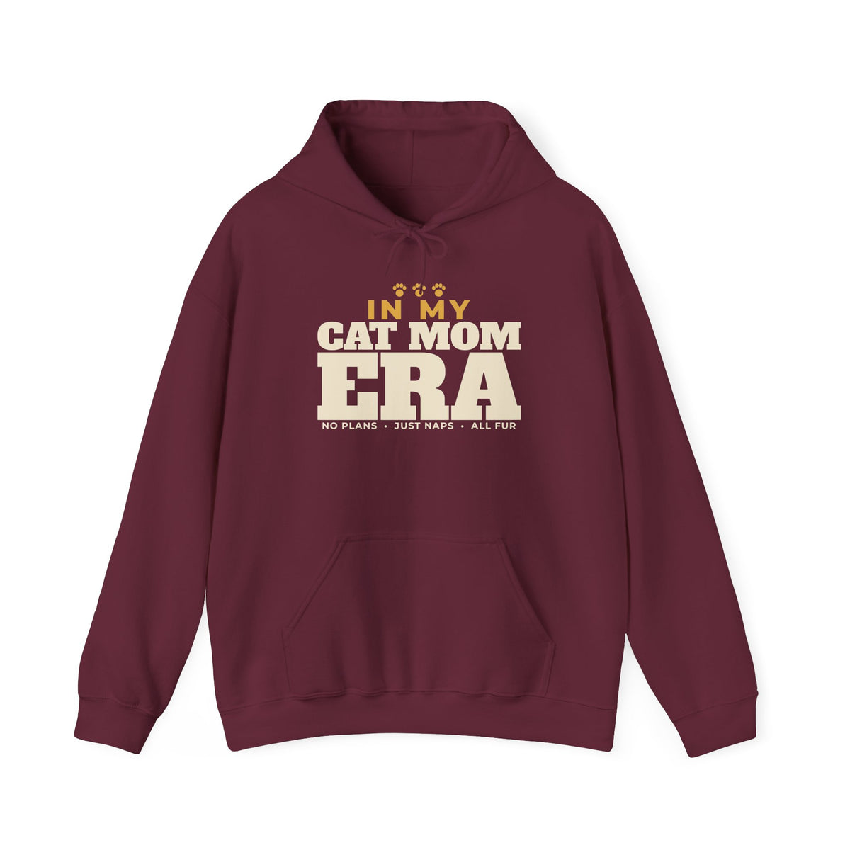 In My Cat Mom Era Hoodie | Funny Cat Mom Gift