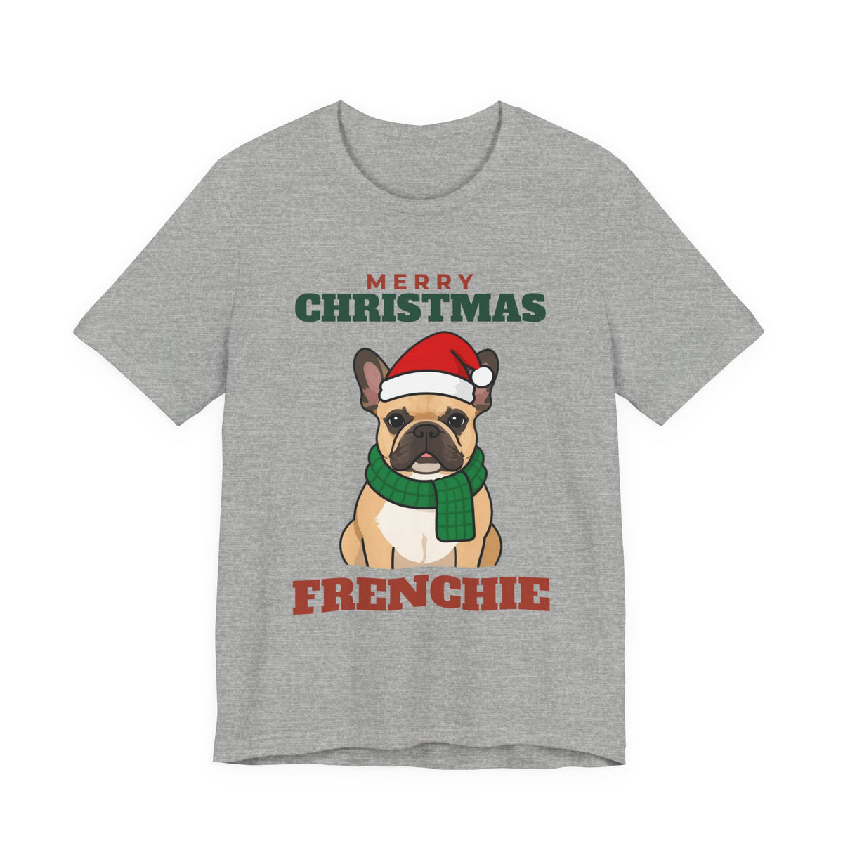 Christmas French Bulldog Tee | Merry Christmas French Bulldog Gift