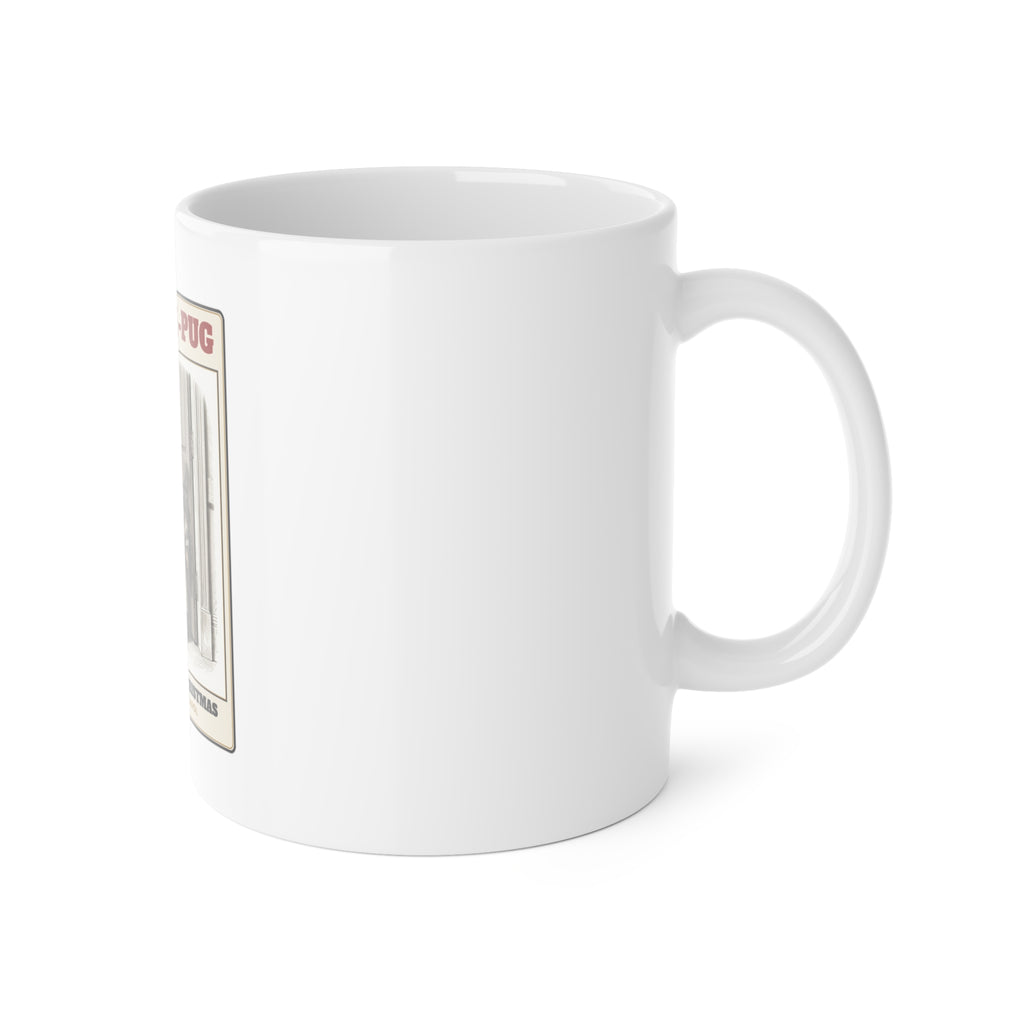 Bah, Hum-Pug Christmas Mug | Pug Gift