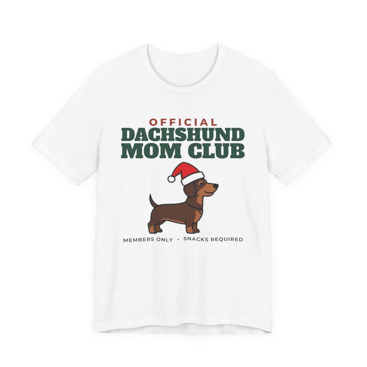 Official Dachshund Mom Club Tee | Dachshund Mom Gift