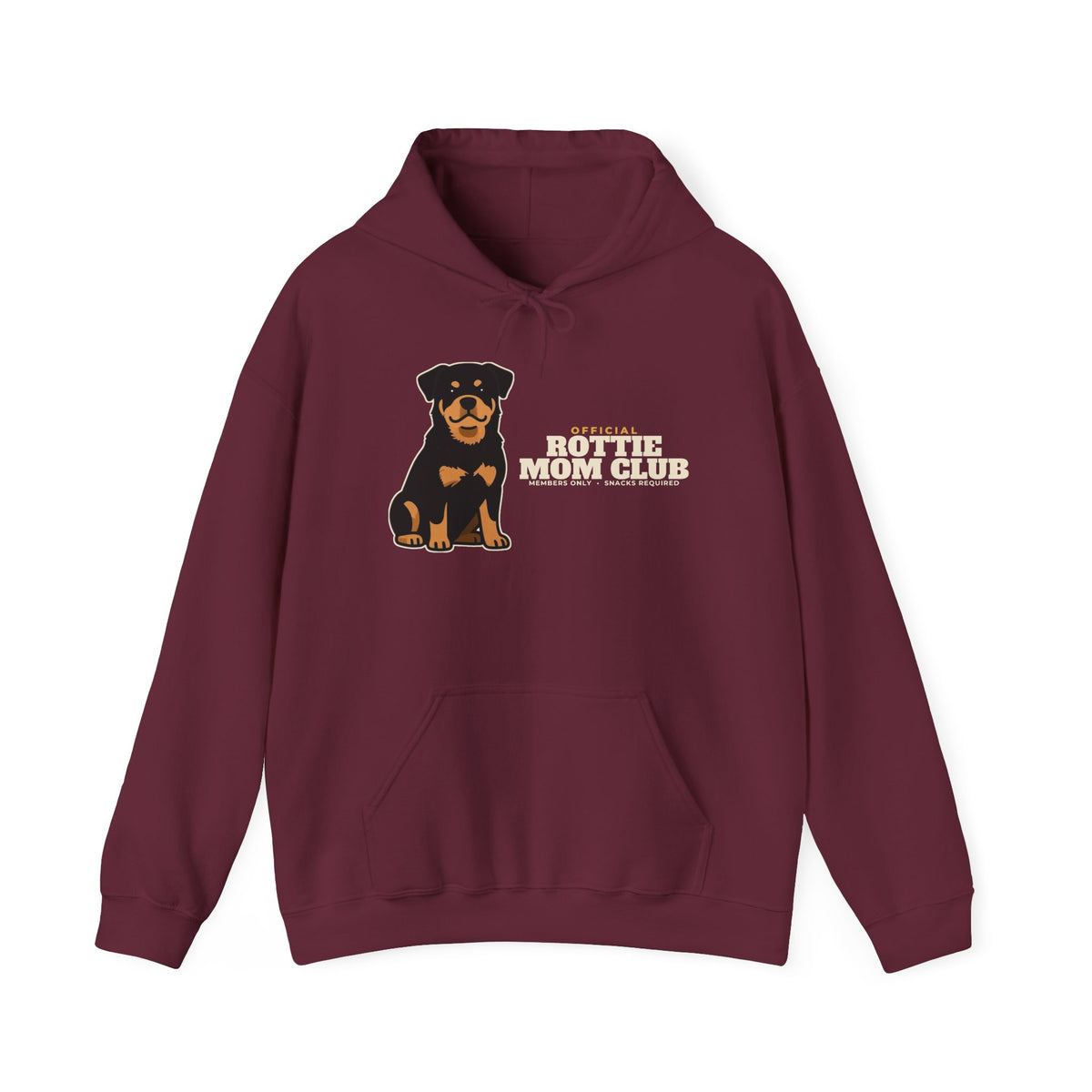 Official Rottweiler Mom Club Hoodie | Rottweiler Mom Gift