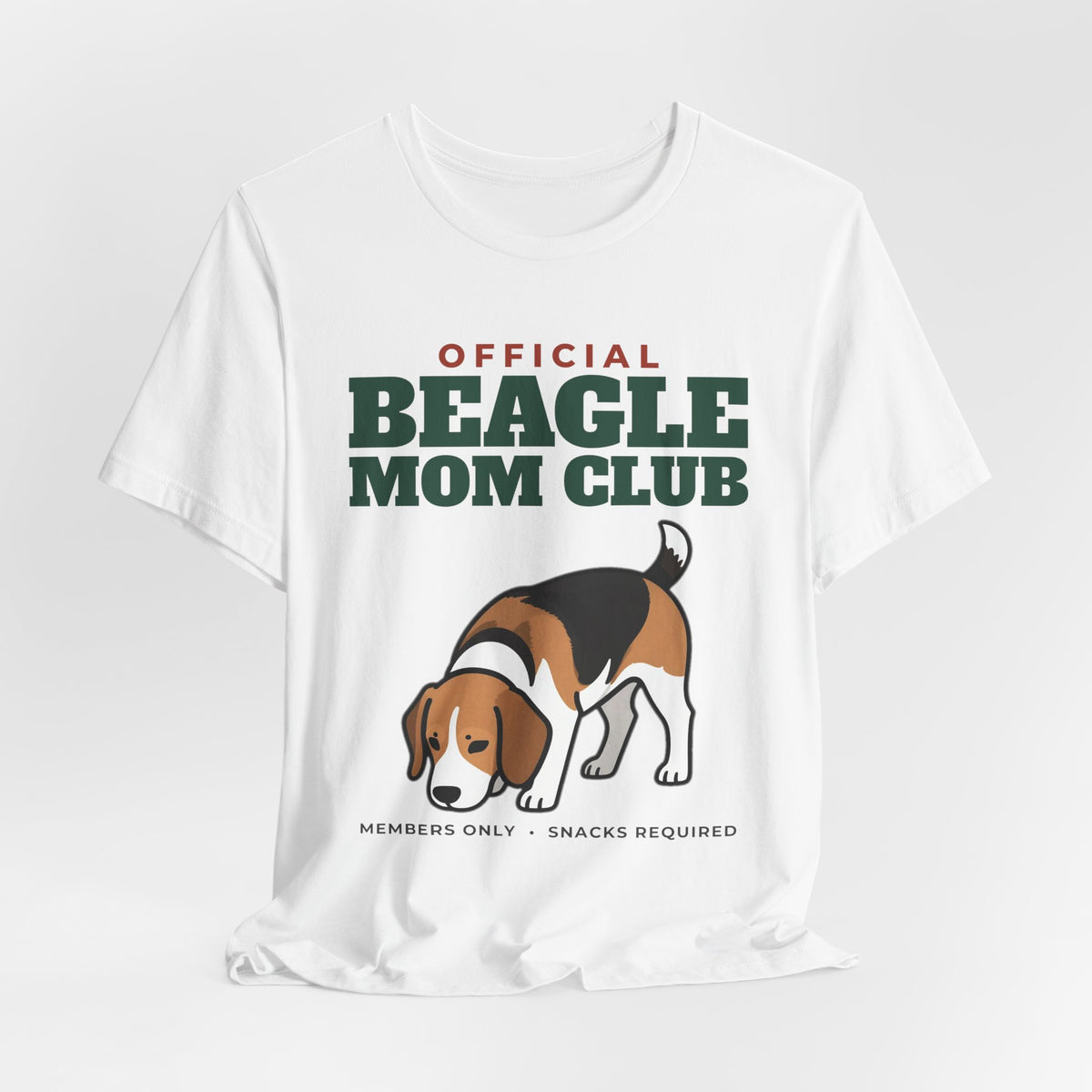 Official Beagle Mom Club Tee | Beagle Mom Gift