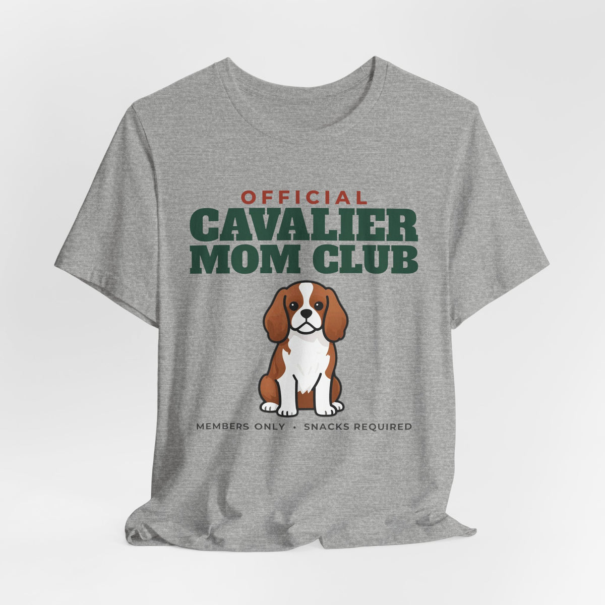 Official Cavalier King Charles Mom Club Tee | Cavalier King Charles Mom Gift