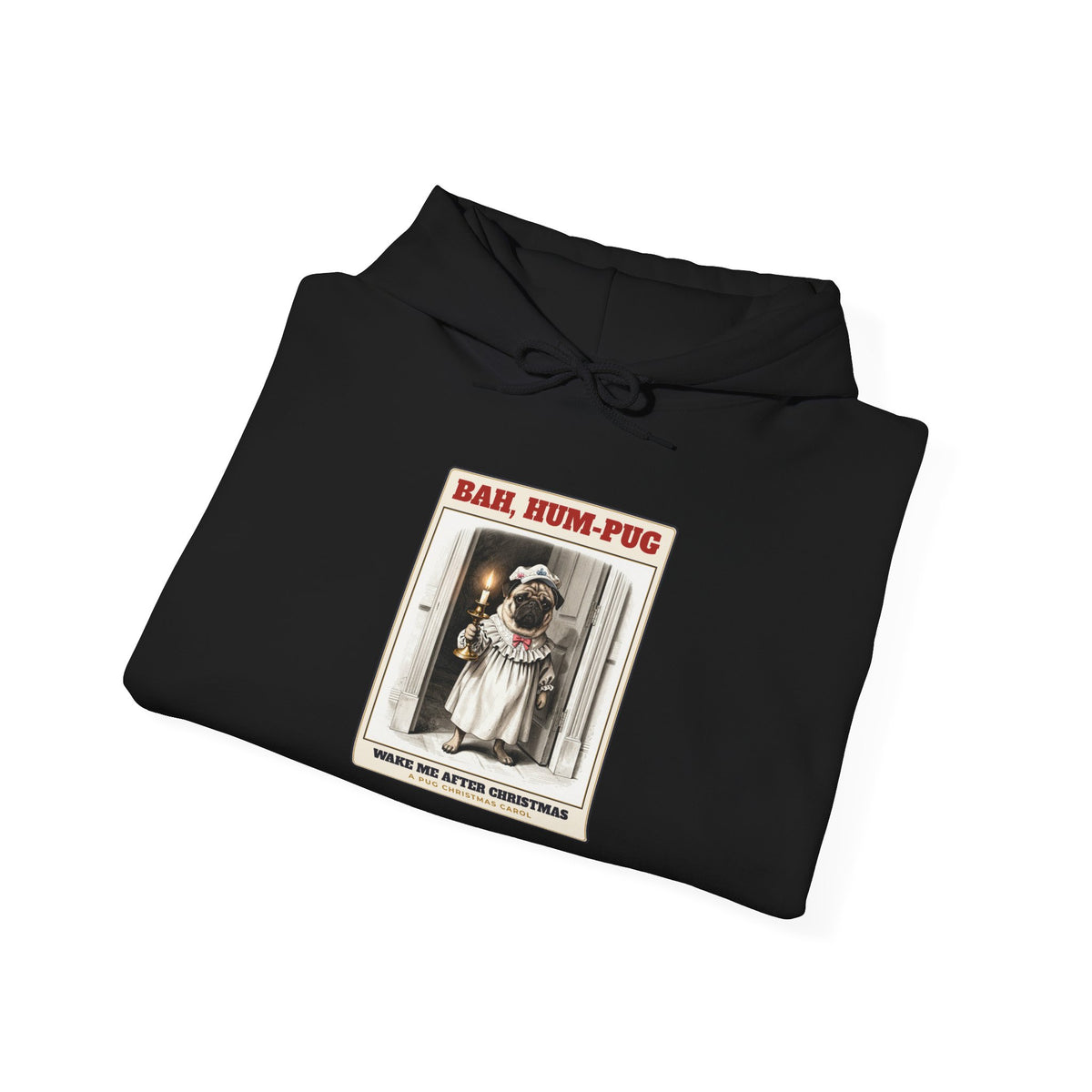 Bah, Hum-Pug Christmas Hoodie | Pug Gift