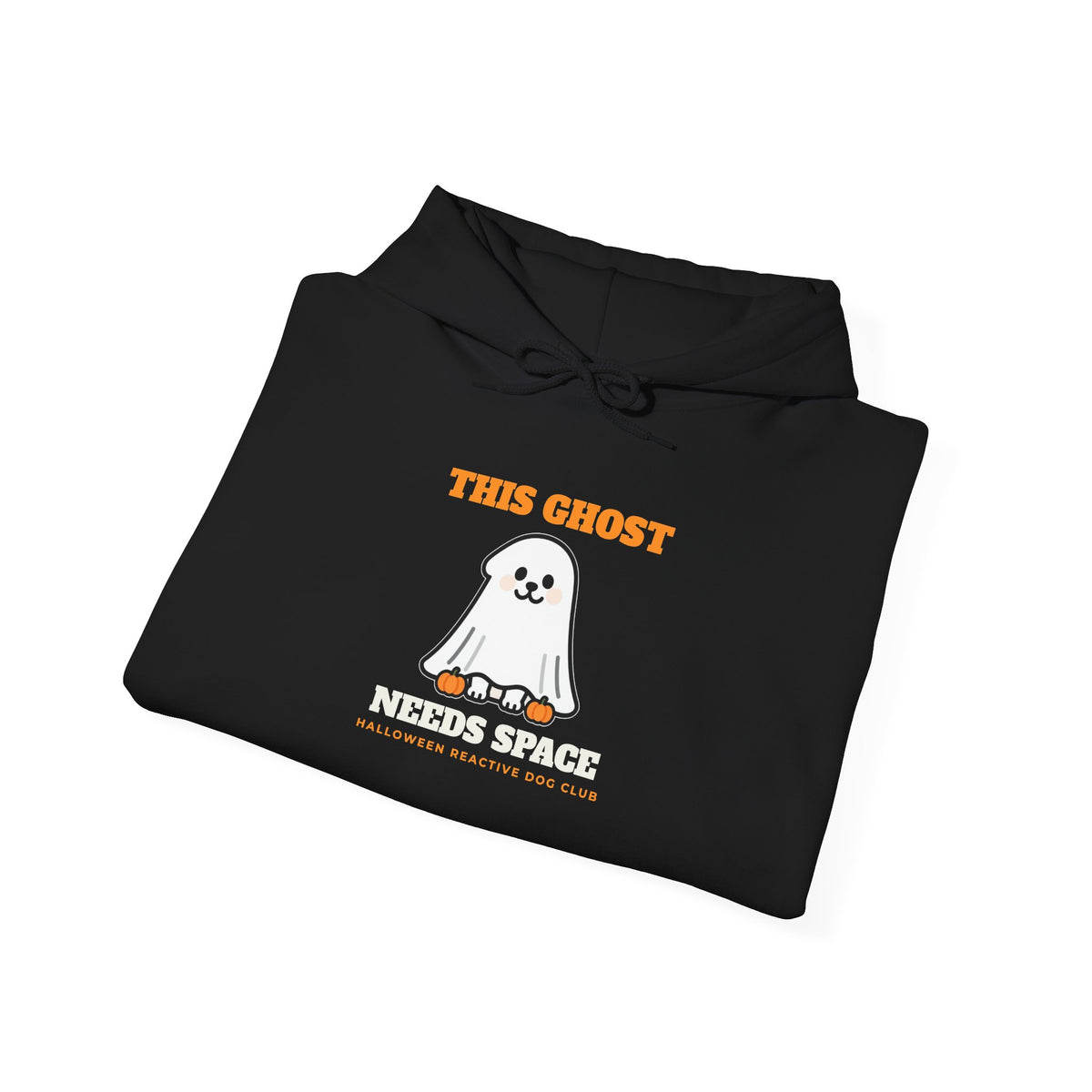 Halloween Dog Hoodie - This Ghost Needs Space | Reactive Dog Gift