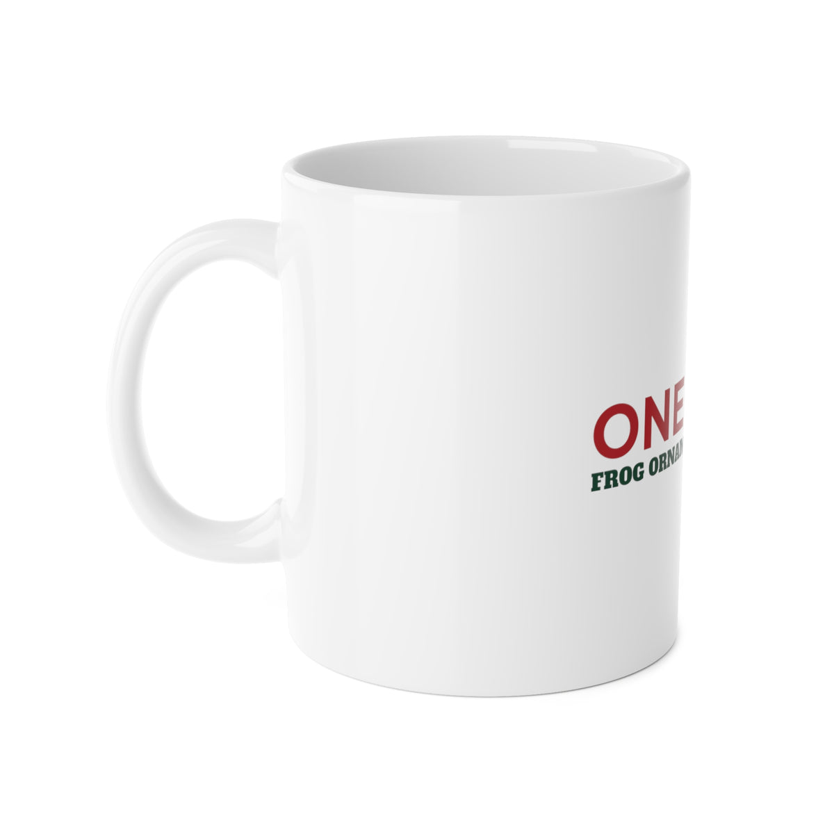 One More Frog Ornament Christmas Mug