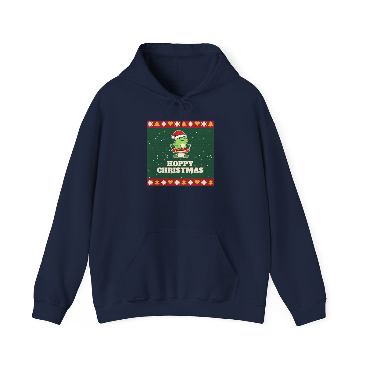 Hoppy Christmas Ugly Sweater Hoodie