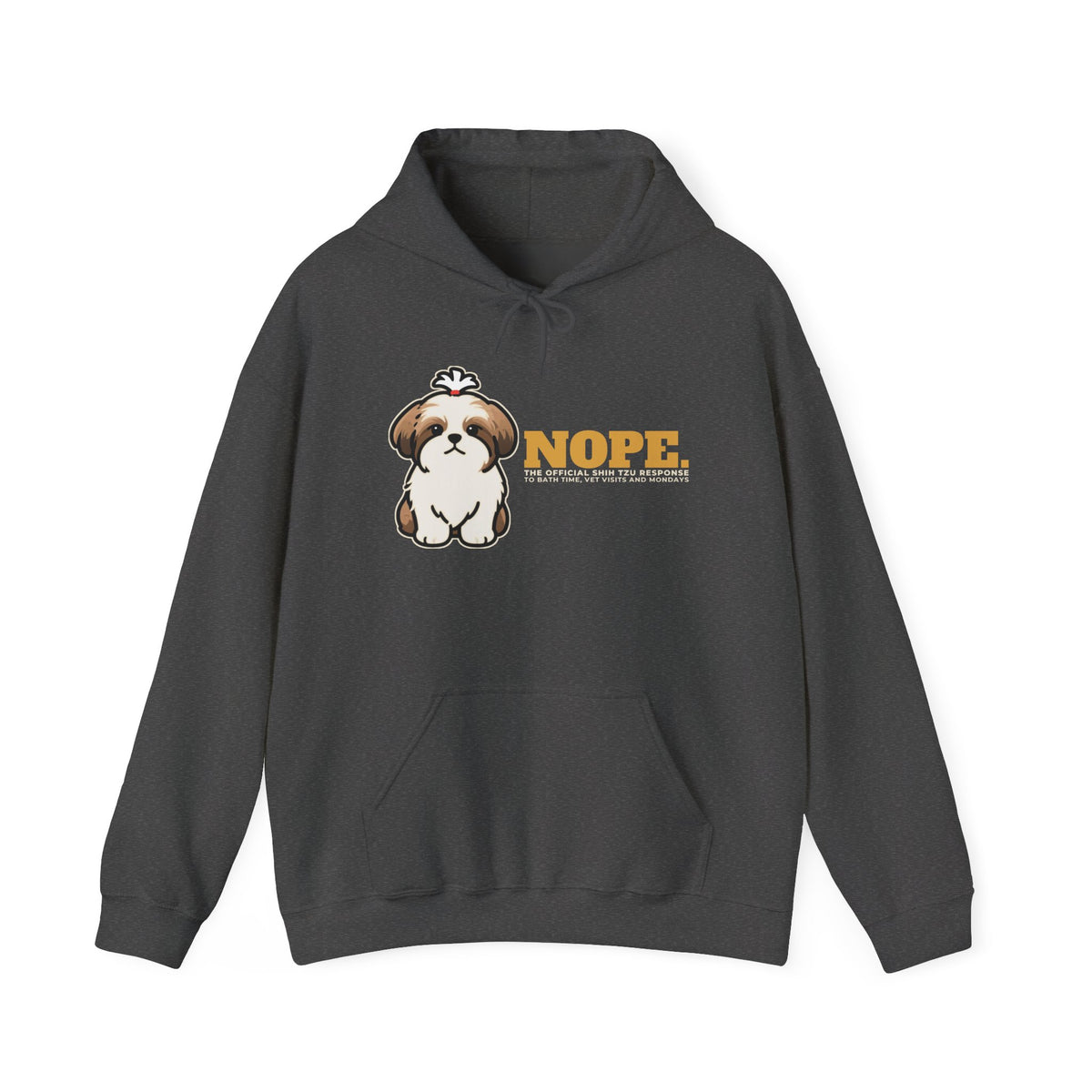 Nope. Funny Shih Tzu Hoodie | Shih Tzu Lover Gift
