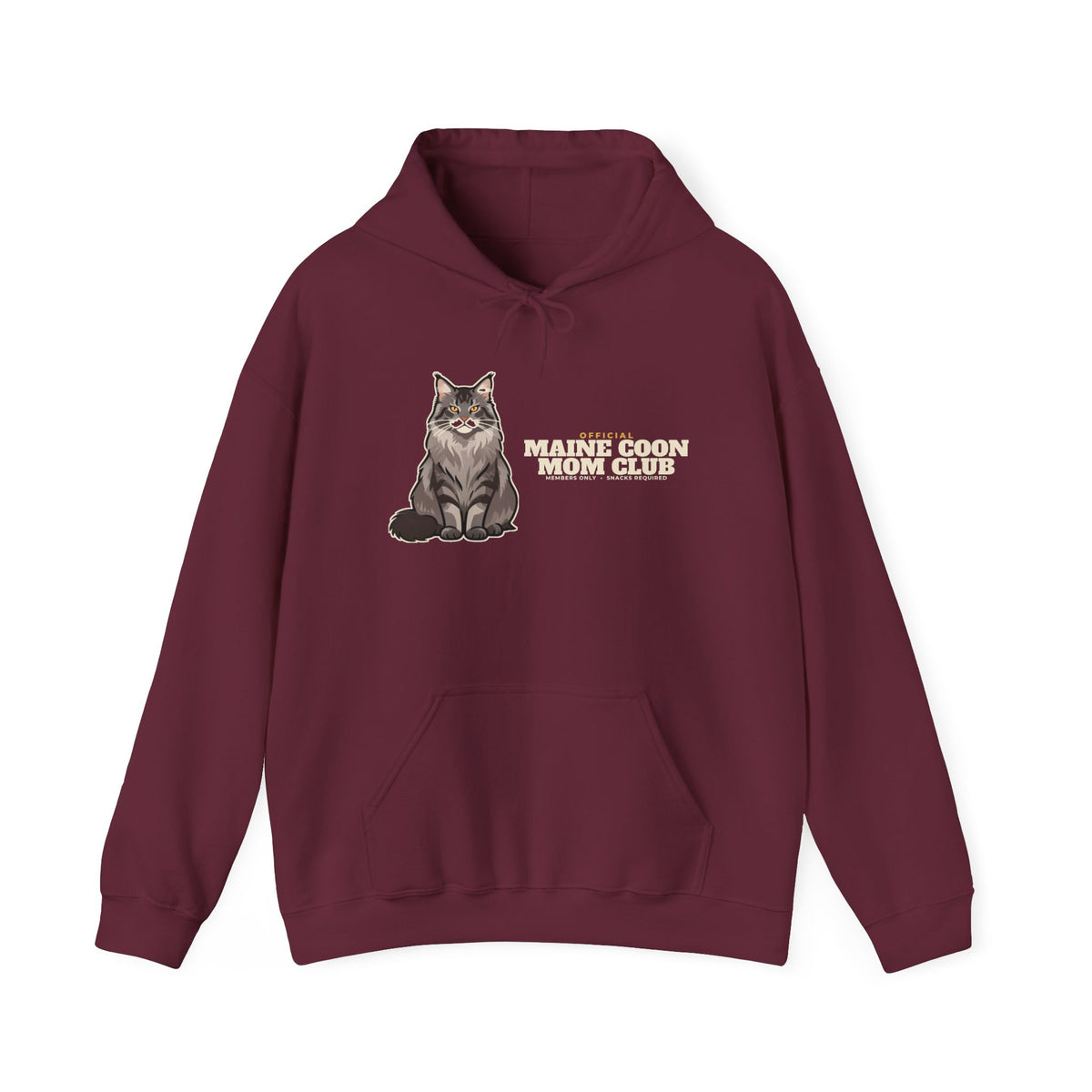 Official Maine Coon Mom Club Hoodie | Maine Coon Mom Gift