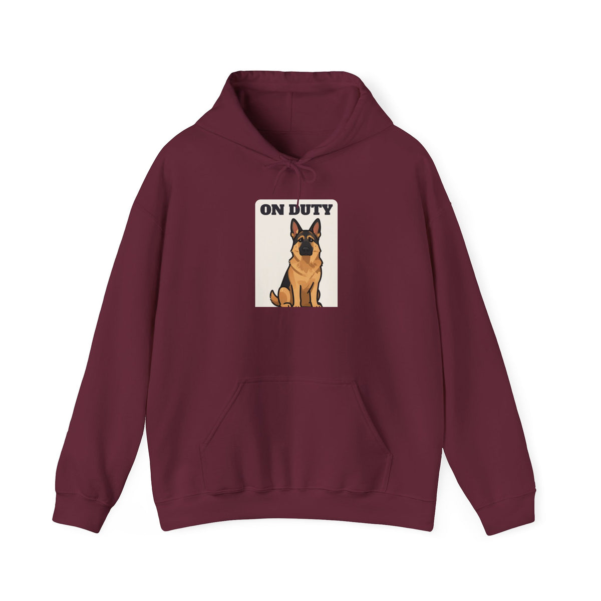 On Duty All Day Every Day German Shepherd Hoodie | German Shepherd Gift