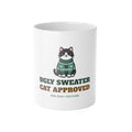 Cat Approved Ugly Christmas Sweater Mug