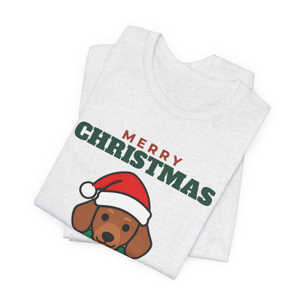Christmas Dachshund Tee | Merry Christmas Dachshund Gift