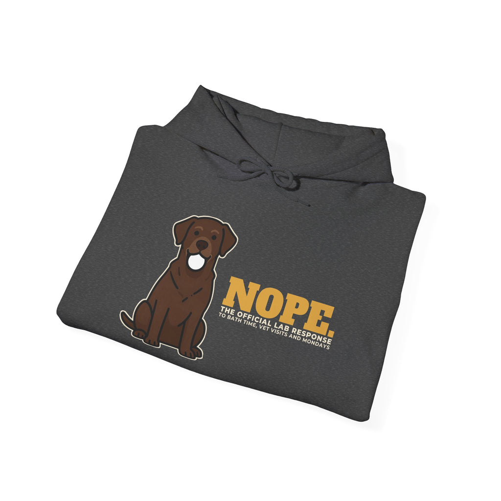 Nope. Funny Labrador Hoodie | Labrador Lover Gift