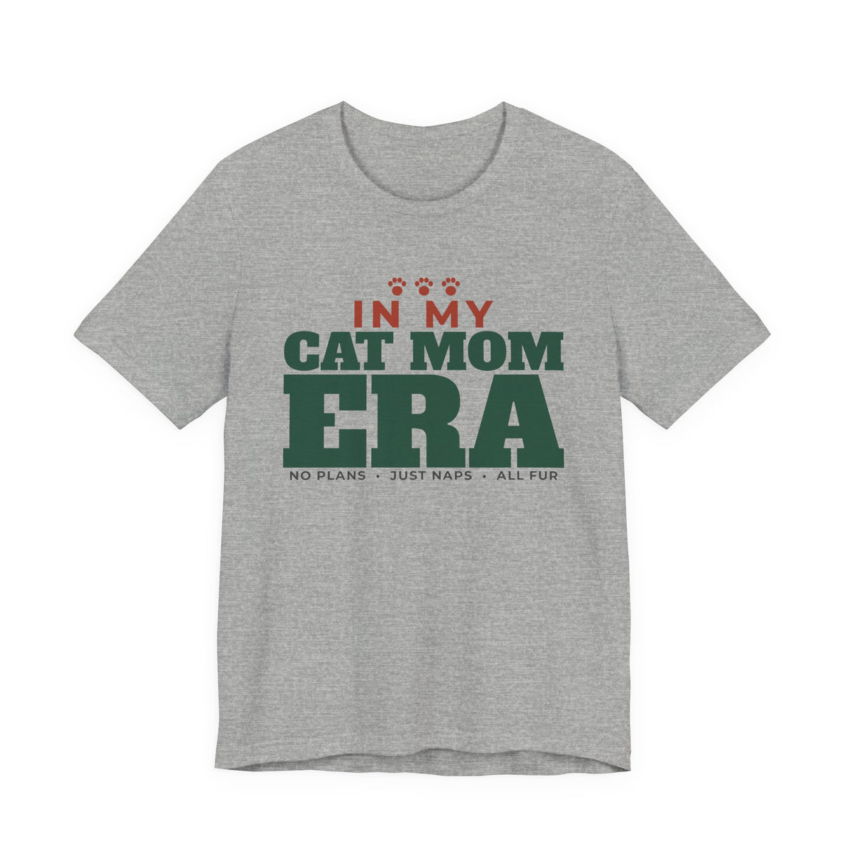 In My Cat Mom Era Tee | Funny Cat Mom Gift