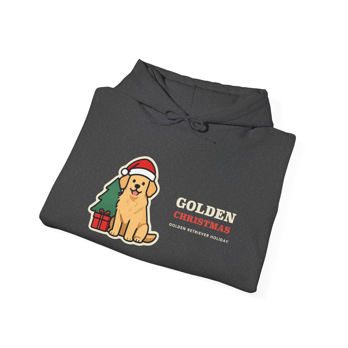 Golden Retriever Christmas Hoodie | Golden Christmas Sweatshirt | Dog Mom Christmas Gift