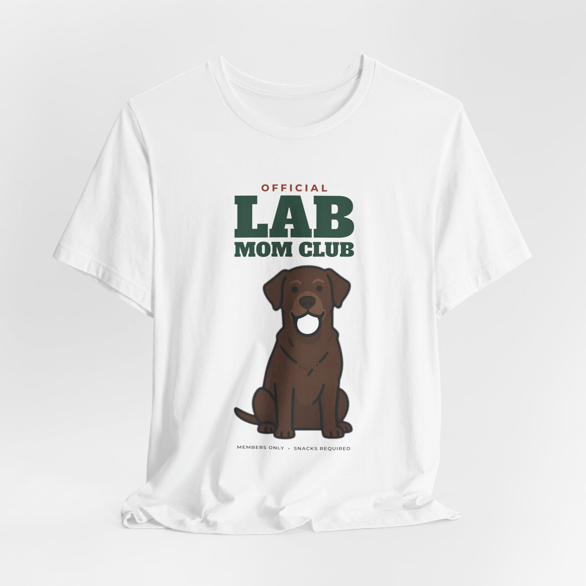 Official Labrador Mom Club Tee | Labrador Mom Gift