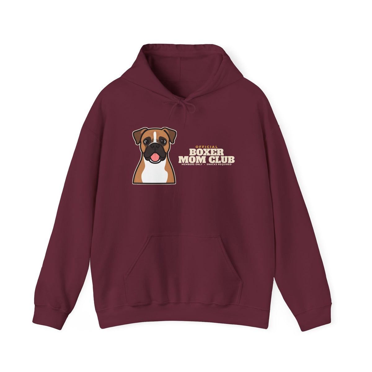 Official Boxer Mom Club Hoodie | Boxer Mom Gift