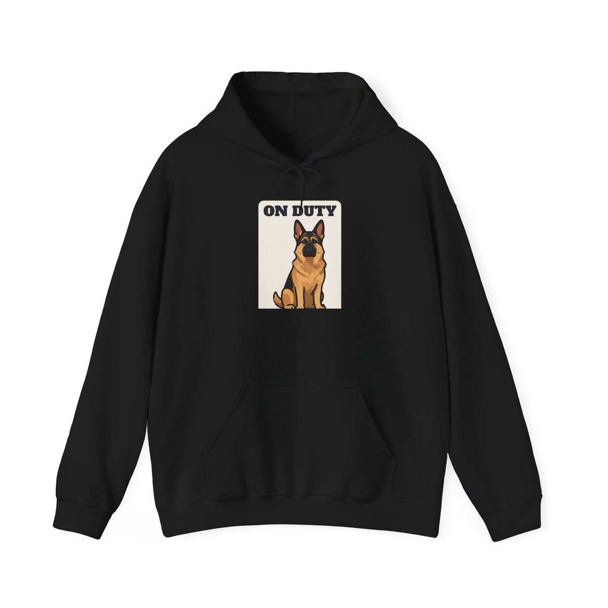 On Duty All Day Every Day German Shepherd Hoodie | German Shepherd Gift