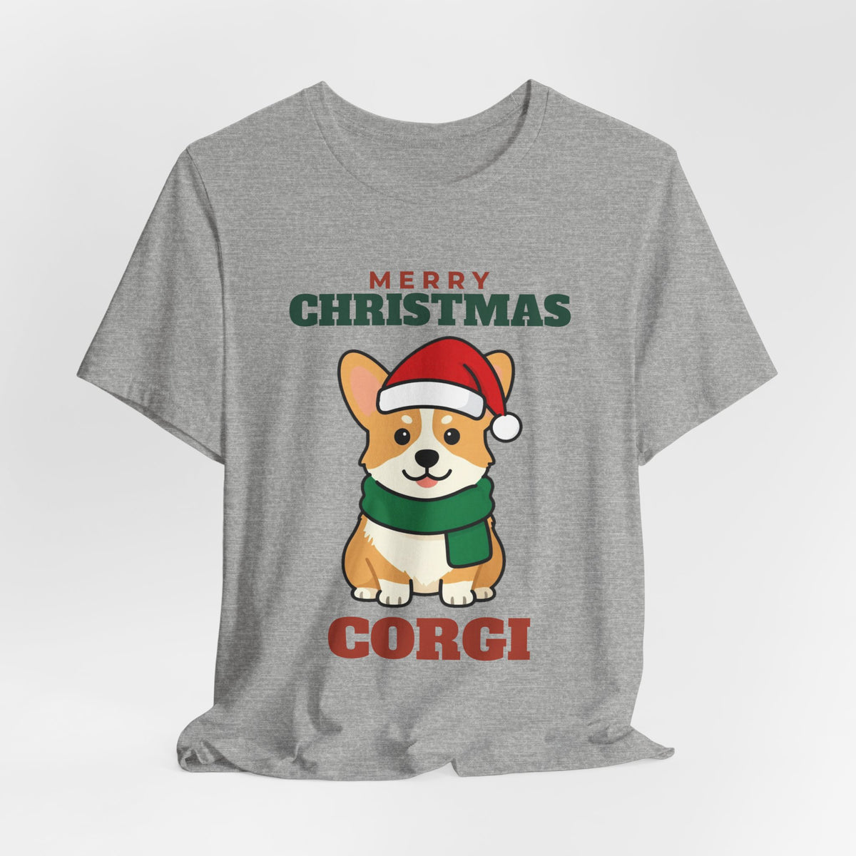 Christmas Corgi Tee | Merry Christmas Corgi Gift