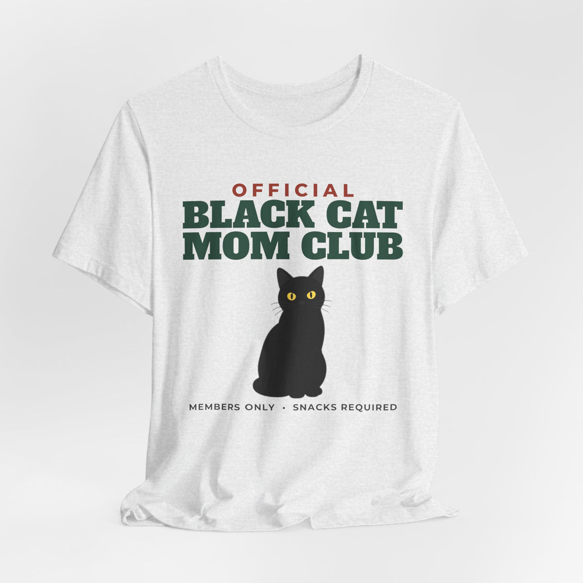 Official Black Cat Mom Club Tee | Black Cat Mom Gift
