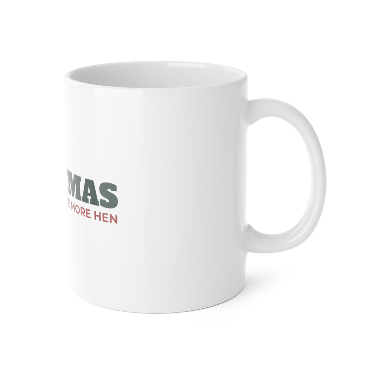 Chicken Math Christmas Mug