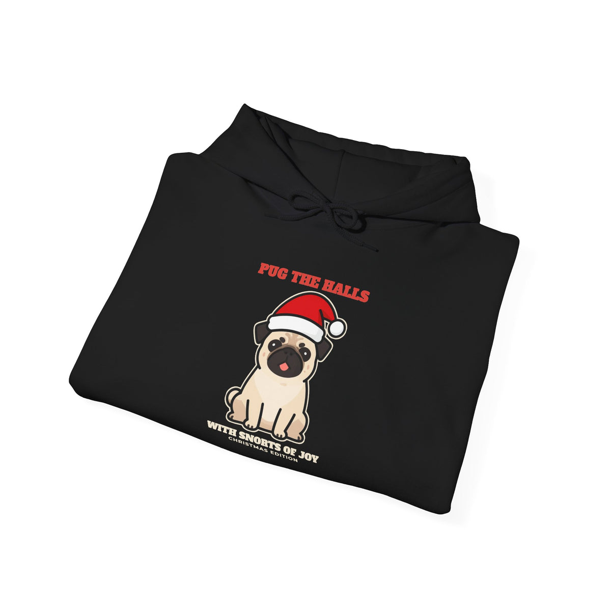 Pug the Halls Christmas Hoodie | Pug Gift
