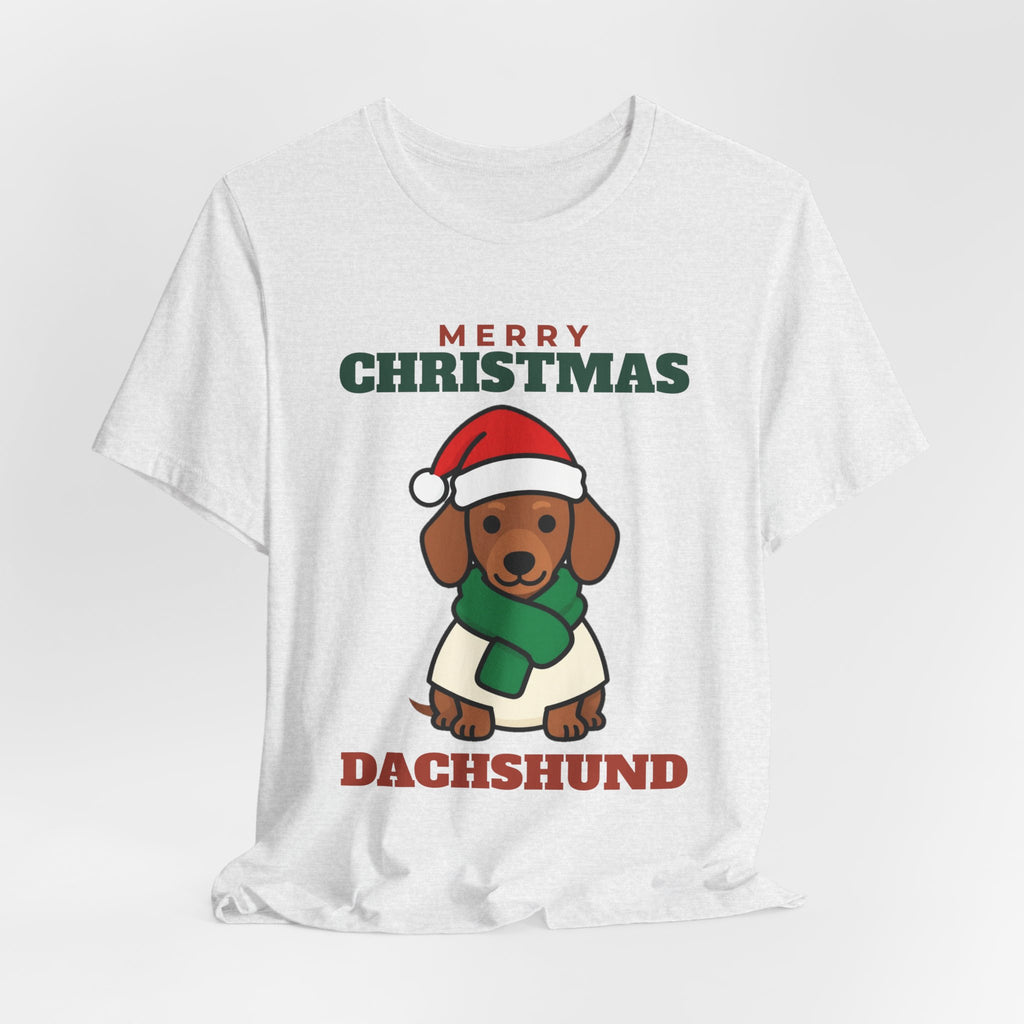 Christmas Dachshund Tee | Merry Christmas Dachshund Gift
