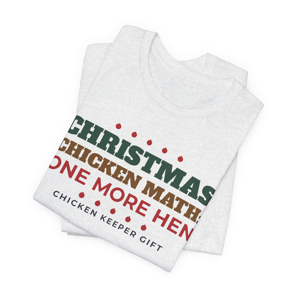 Chicken Math Christmas Tee