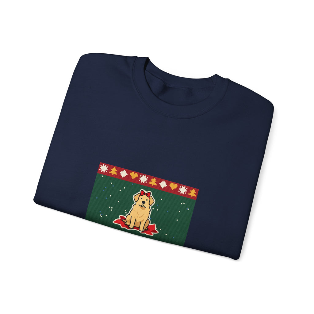 Santa Paws Ugly Christmas Sweater Crewneck Sweatshirt