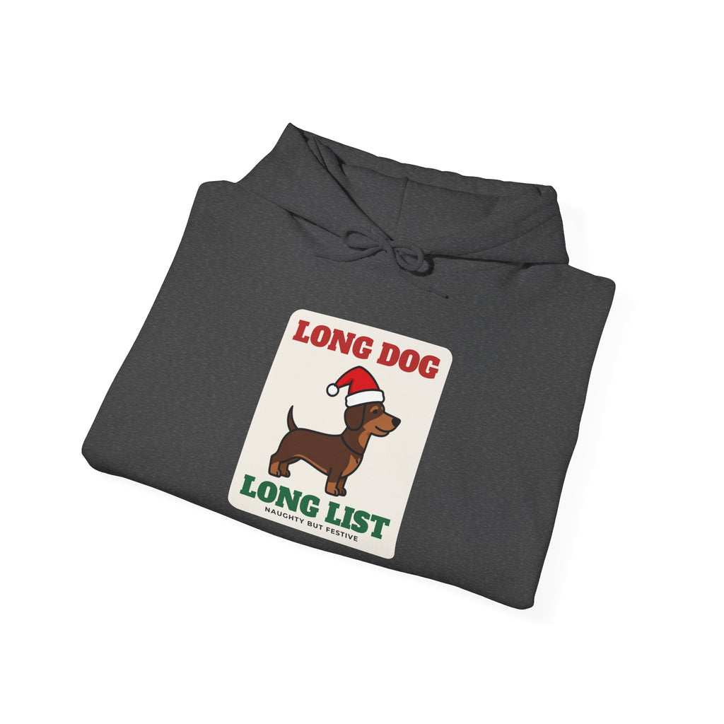 Long Dog, Long List Dachshund Christmas Hoodie | Dachshund Gift
