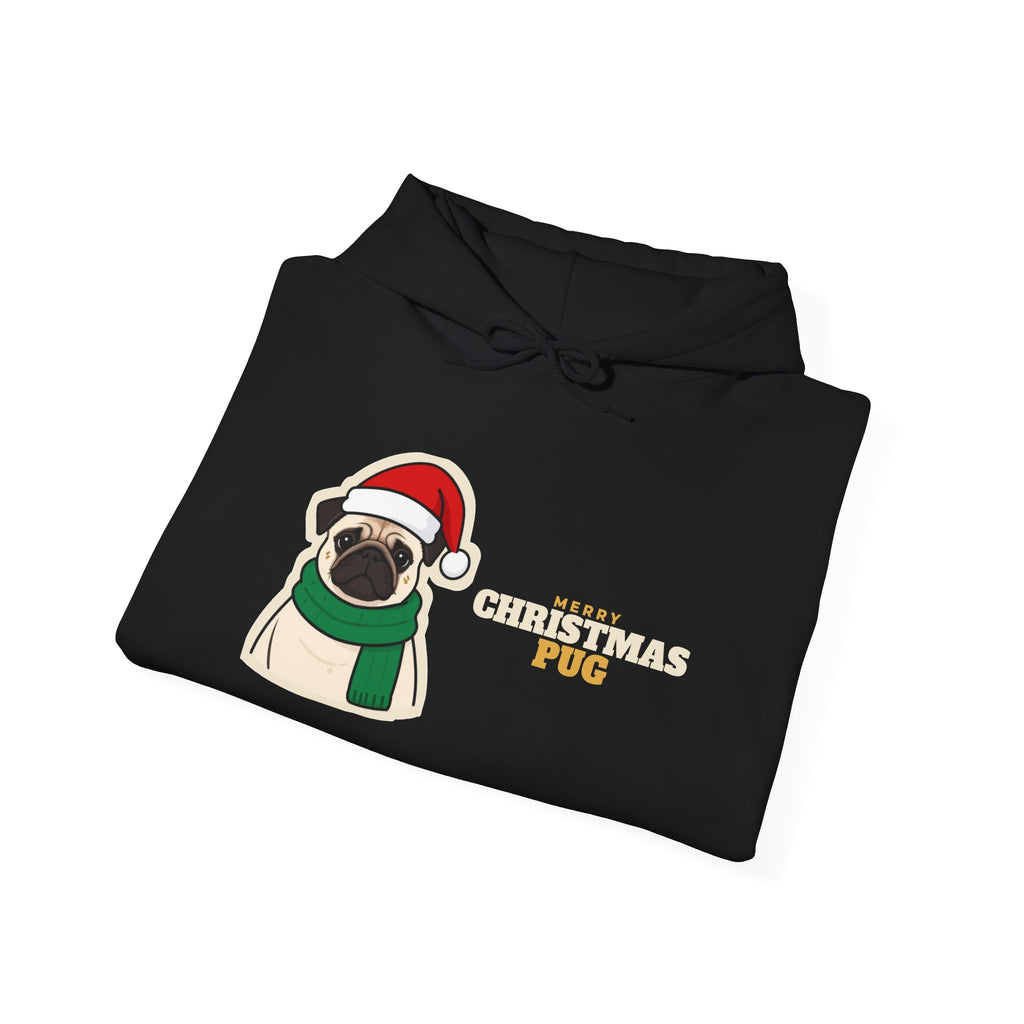 Christmas Pug Hoodie | Merry Christmas Pug Gift
