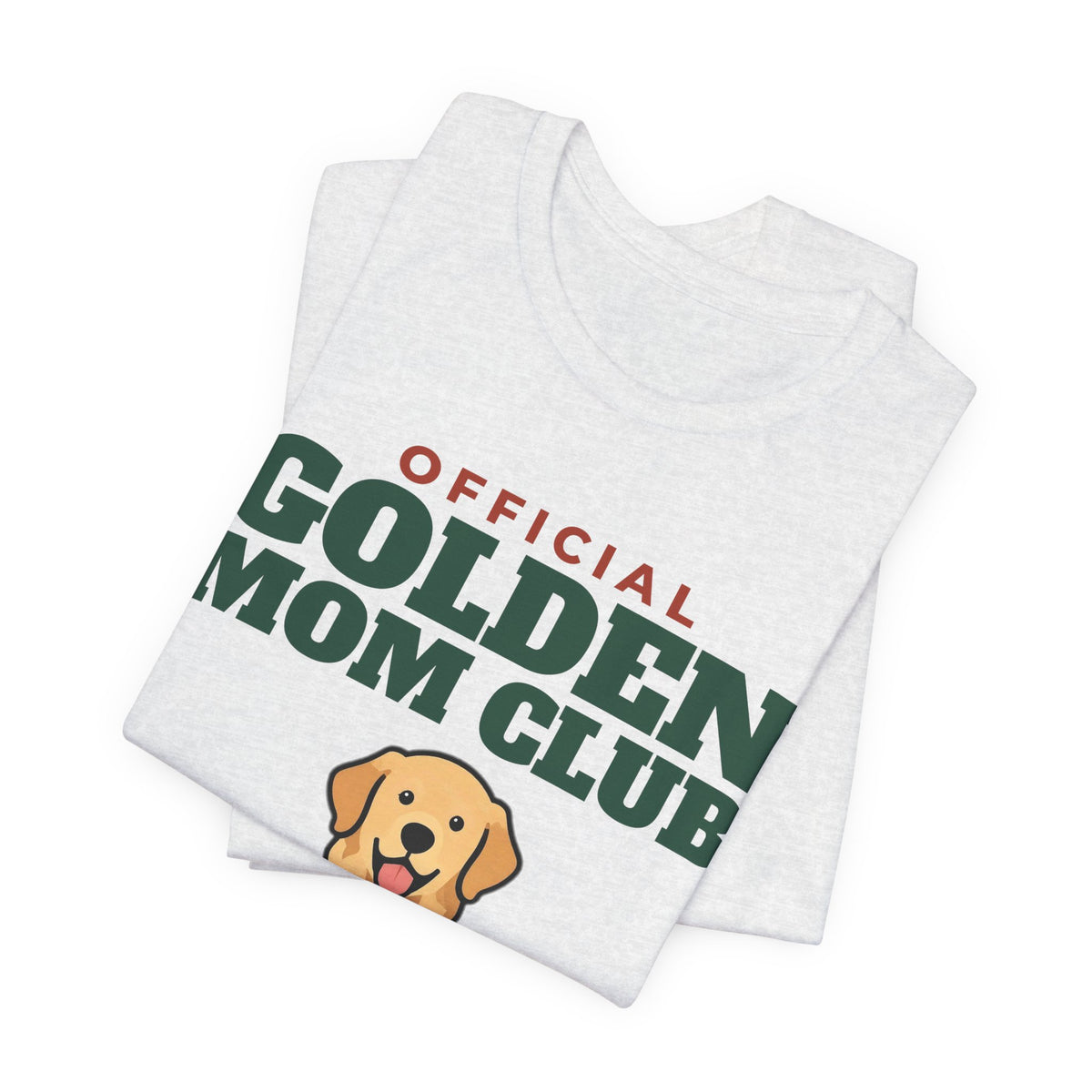 Official Golden Retriever Mom Club Tee | Golden Retriever Mom Gift