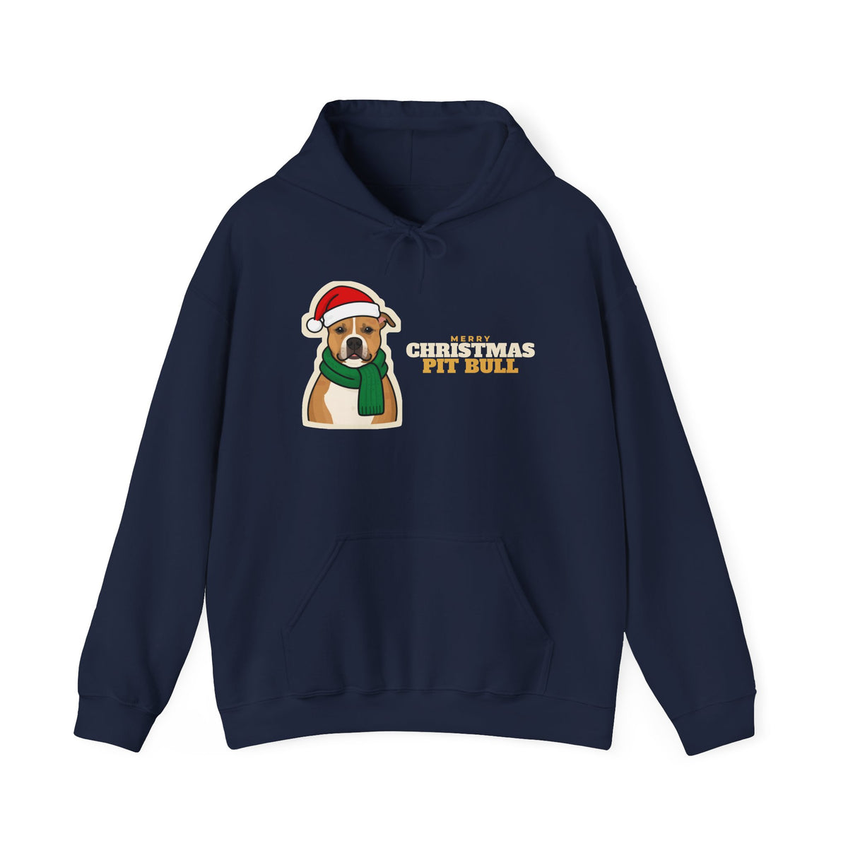 Christmas Pit Bull Hoodie | Merry Christmas Pit Bull Gift
