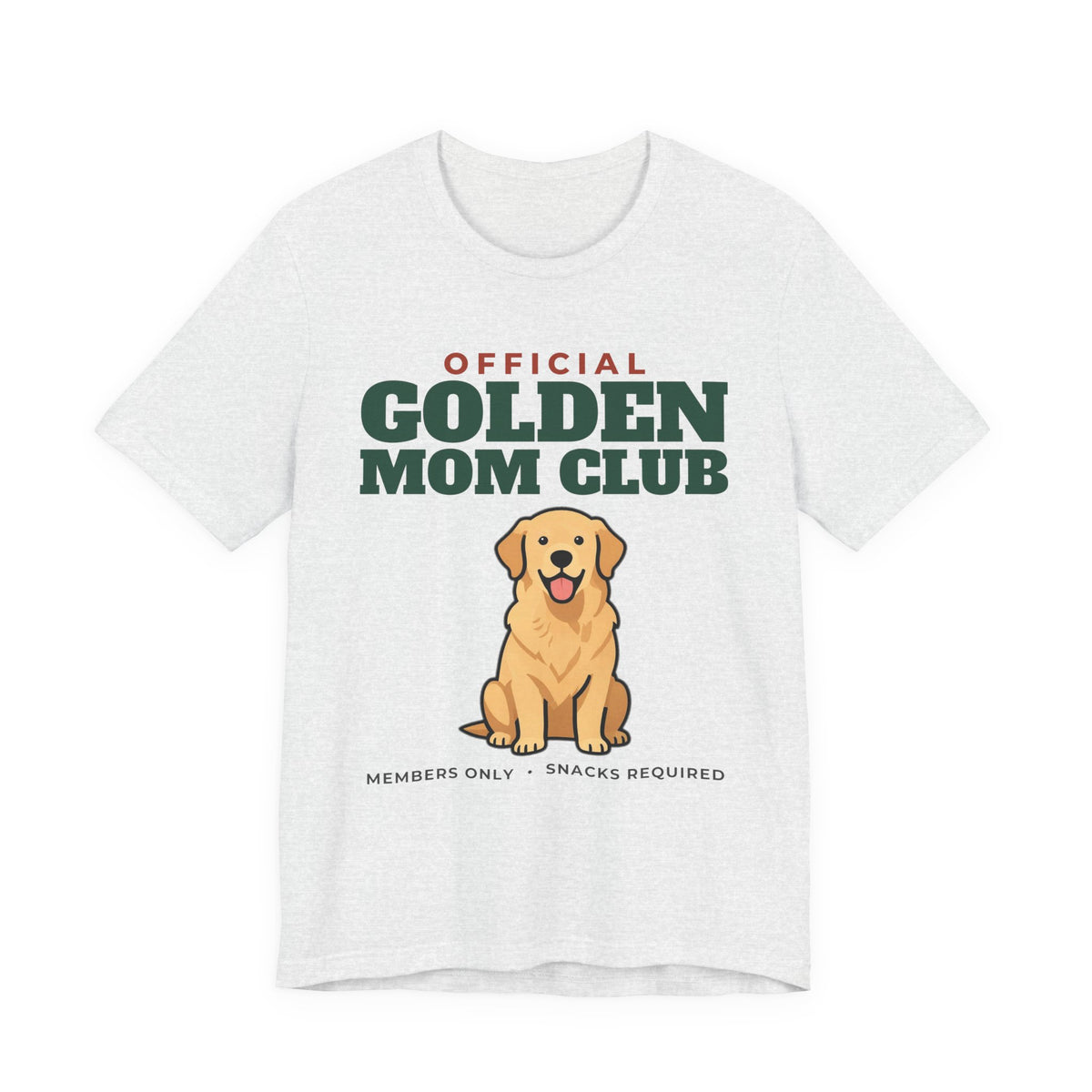 Official Golden Retriever Mom Club Tee | Golden Retriever Mom Gift
