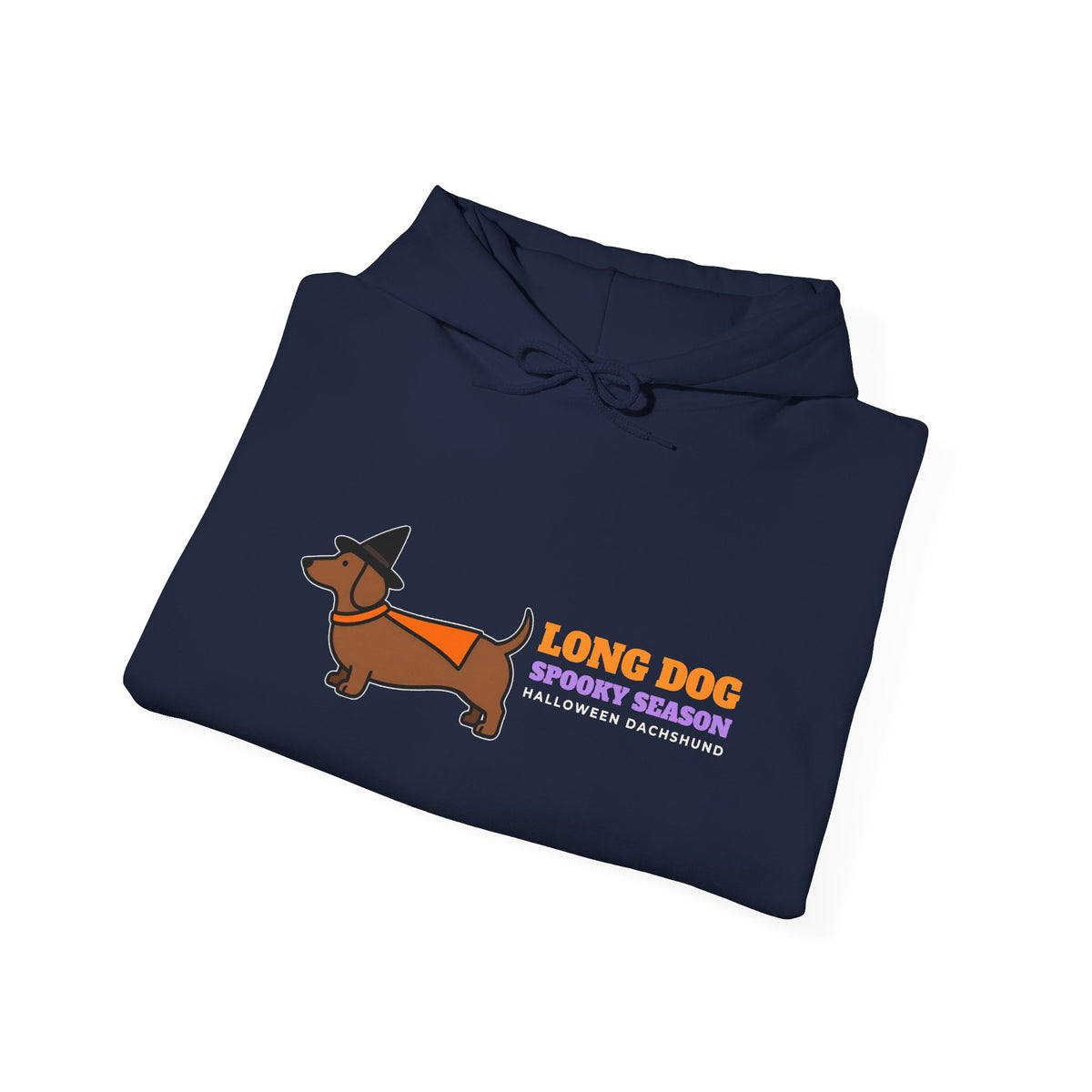 Dachshund Halloween Hoodie - Long Dog Spooky Season | Dachshund Hoodie